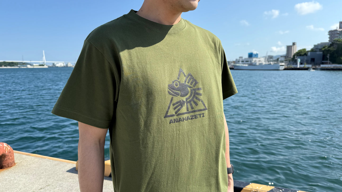 オリジナルロゴTシャツ(半袖) カーキ