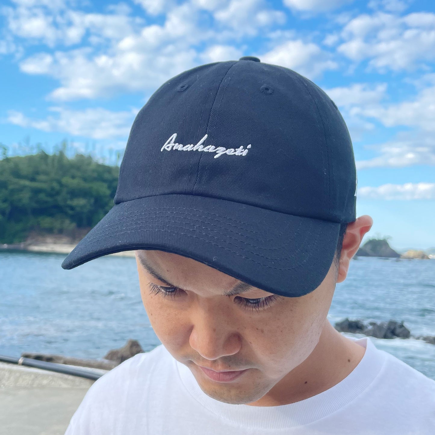 Anahazetiローキャップ ブラック