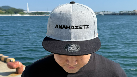 シンプルANAHAZETIキャップ グレー