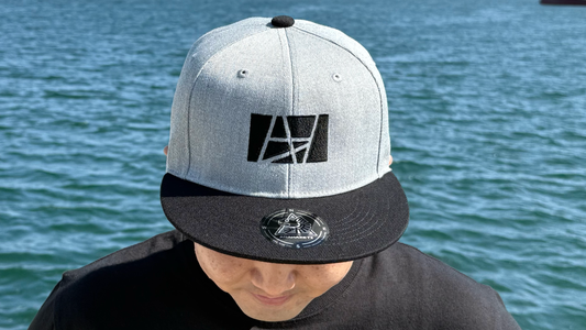 ANAHAZETIロゴキャップ グレー