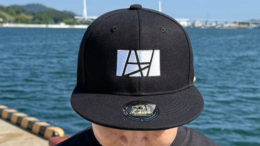 ANAHAZETIロゴキャップ ブラック