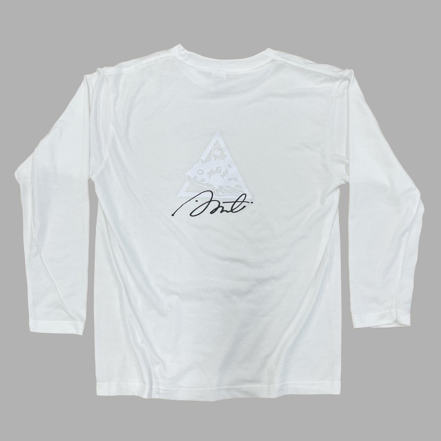 AZロゴTシャツ(長袖) ホワイト