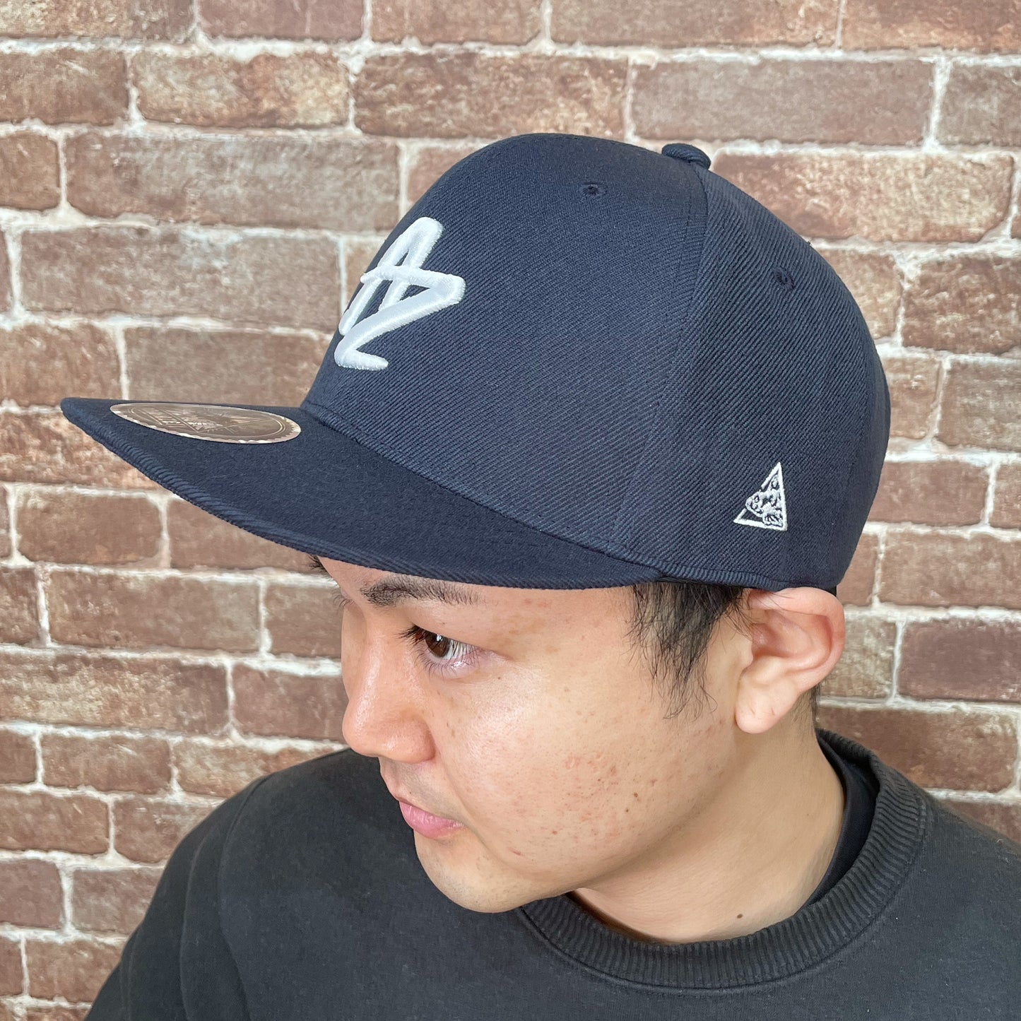 AZロゴキャップ ネイビー