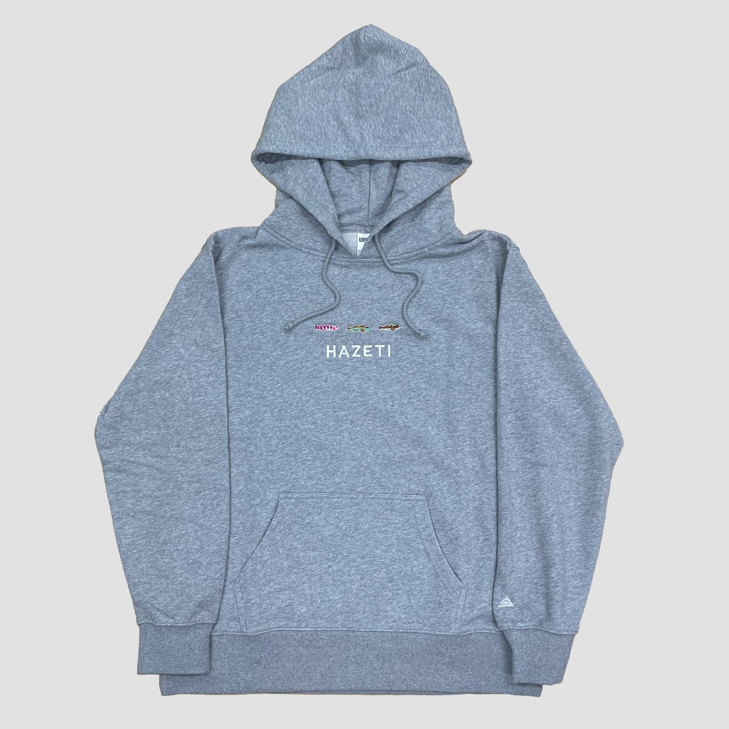 HAZETI パーカー グレー