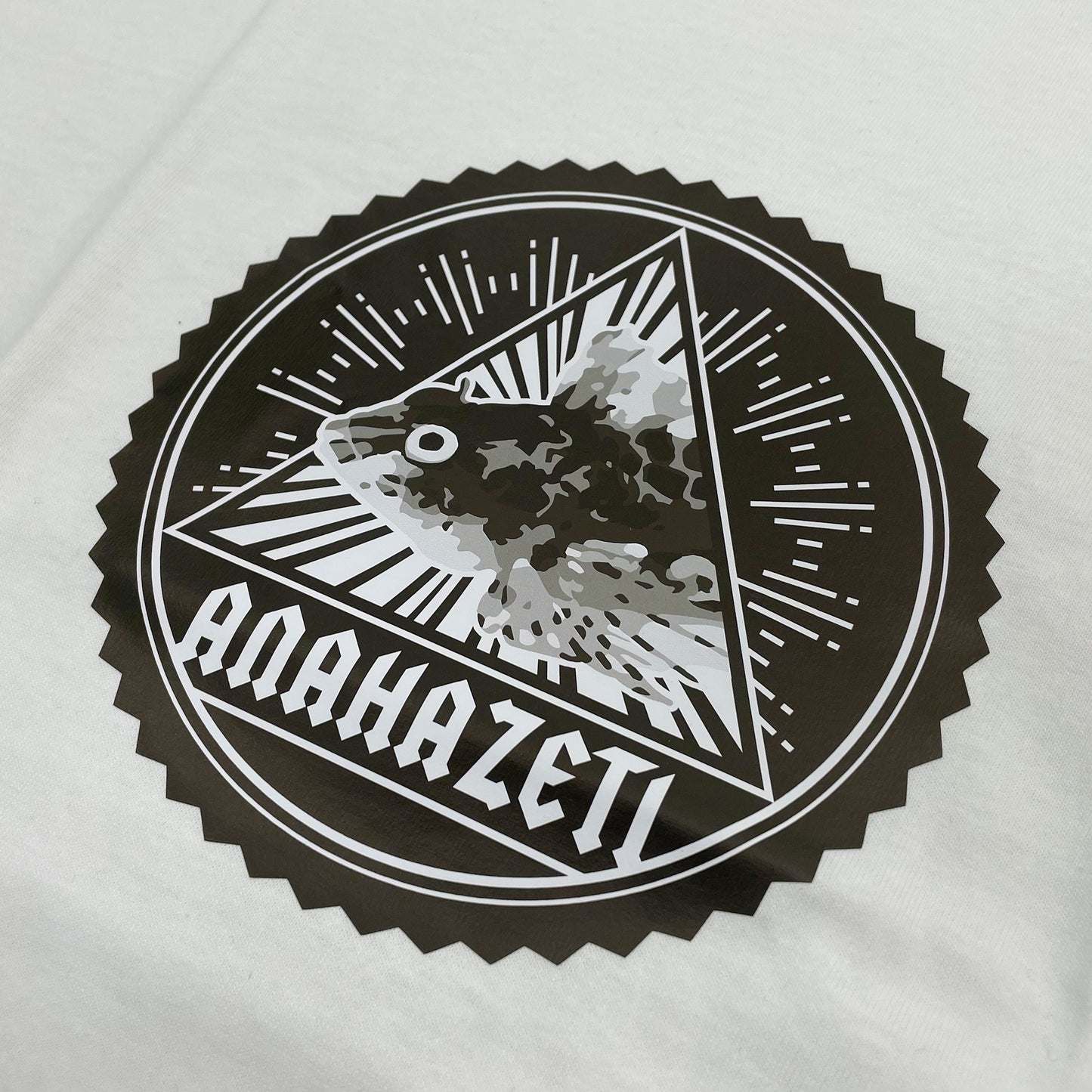 アナハゼティロゴTシャツ(半袖) ホワイト