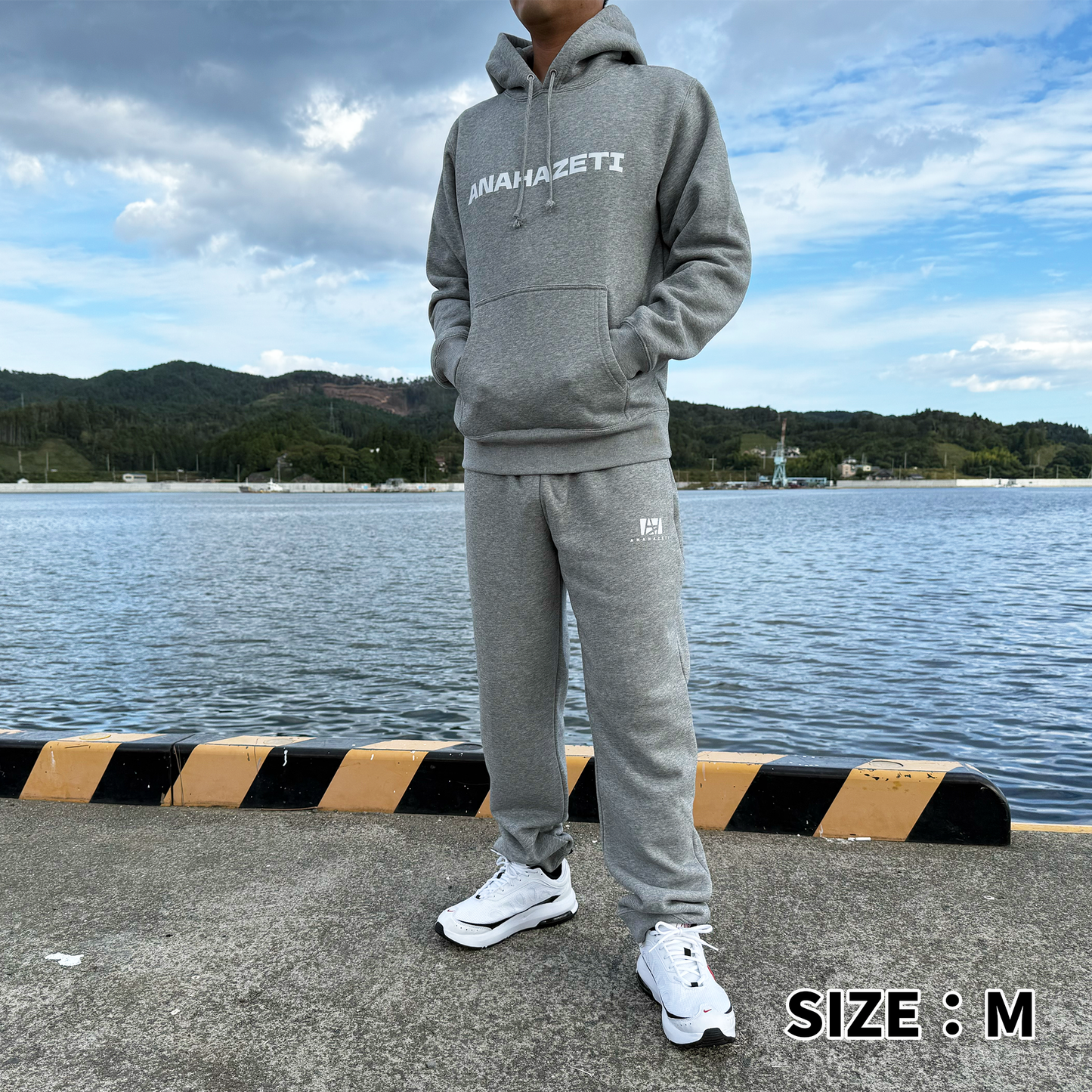 スウェットパンツグレー