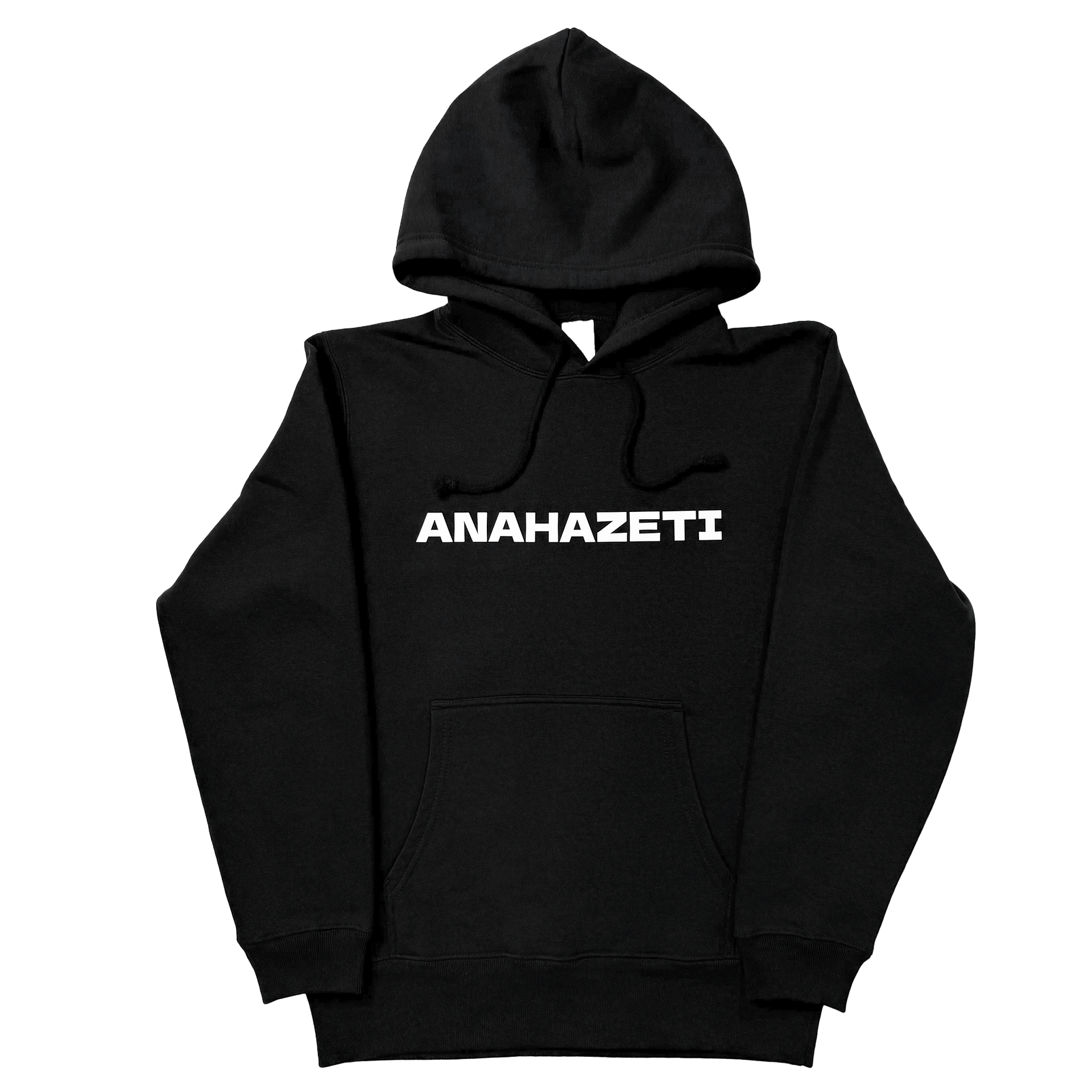 プルオーバーパーカーブラック – Anahazeti