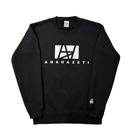 クルーネックトレーナーブラック