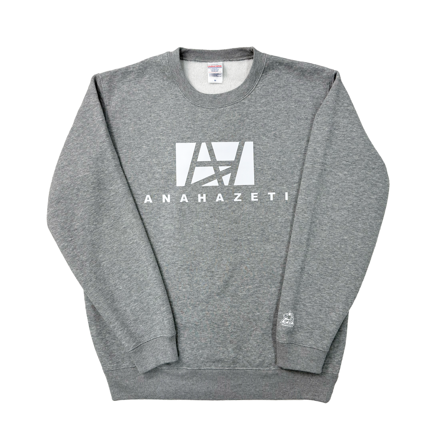 クルーネックトレーナーグレー