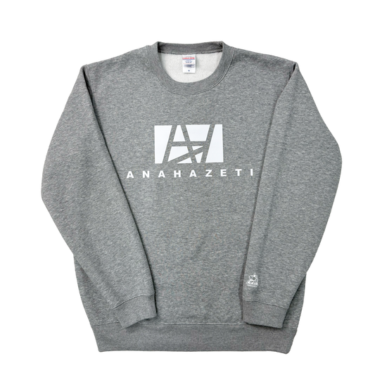 クルーネックトレーナーグレー