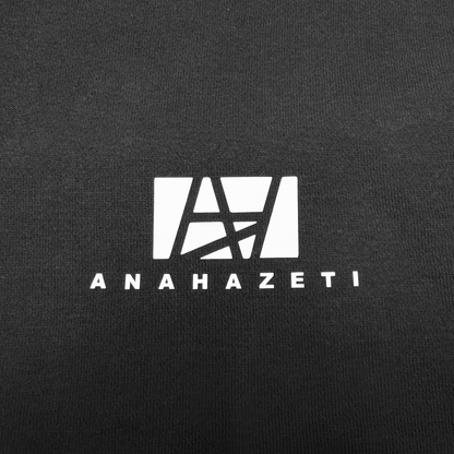 ジップアップパーカーブラック