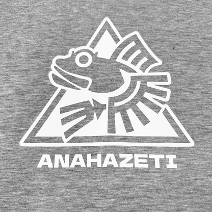 ダンボールニットプルオーバーパーカーグレー