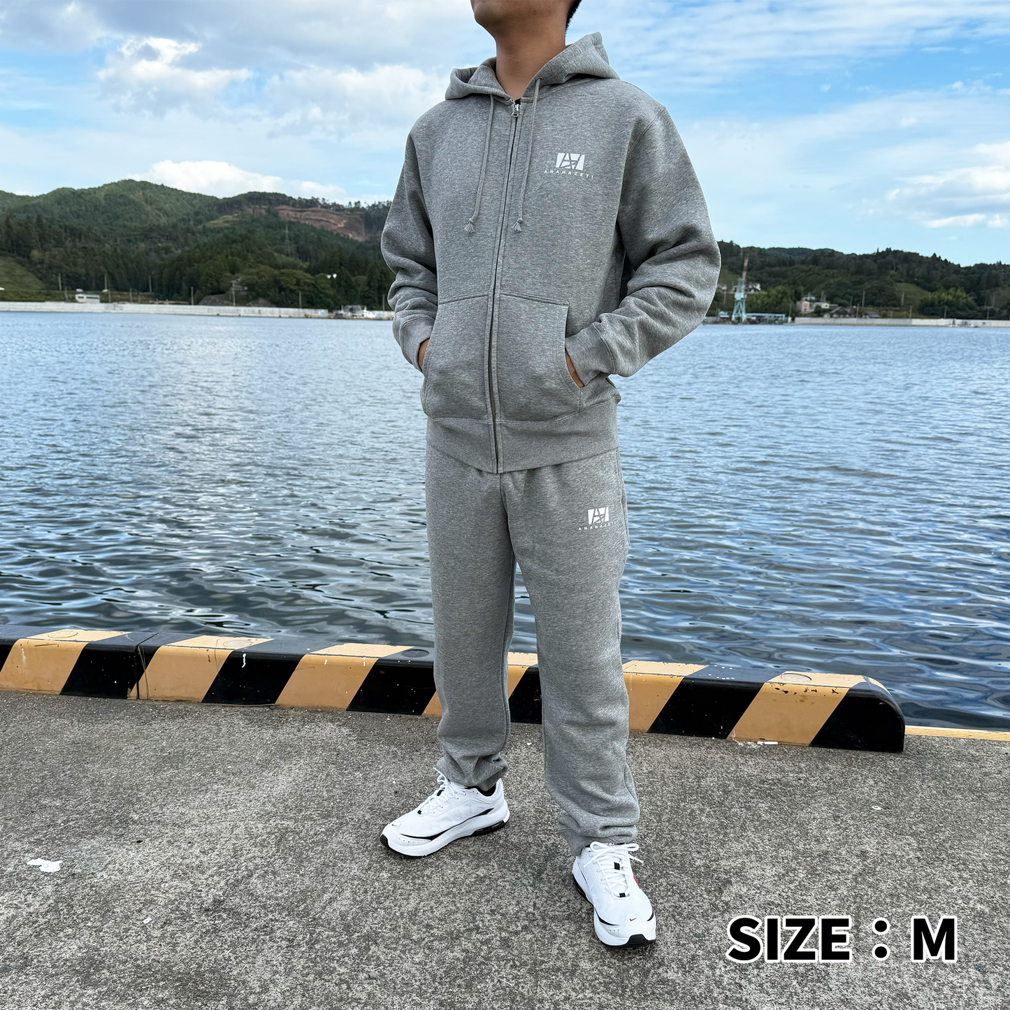 スウェットパンツグレー