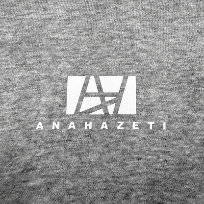 ジップアップパーカーグレー