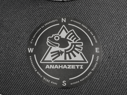 ANAHAZETIロゴキャップ グレー