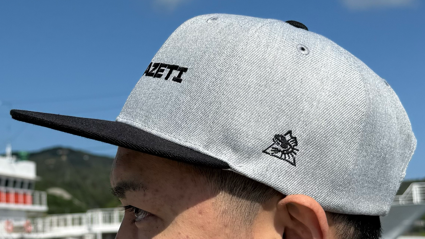 シンプルANAHAZETIキャップ グレー
