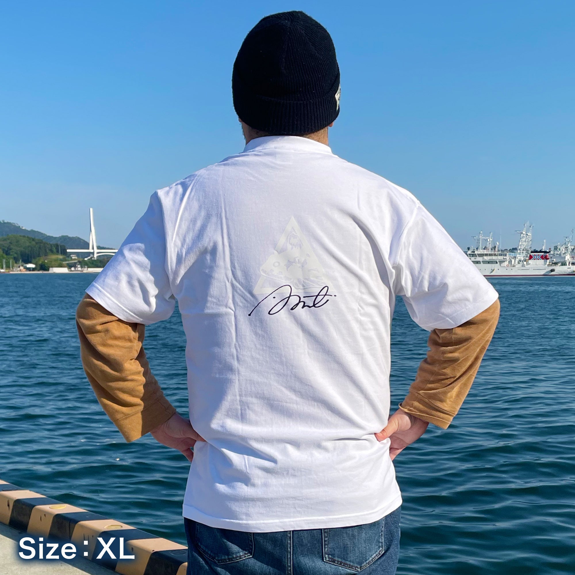 AZロゴTシャツ(半袖) ホワイト – Anahazeti