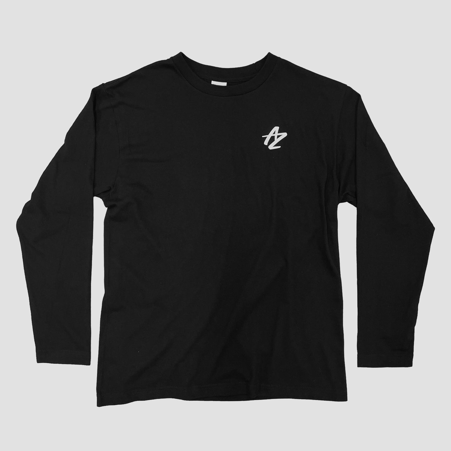 AZロゴTシャツ(長袖) ブラック