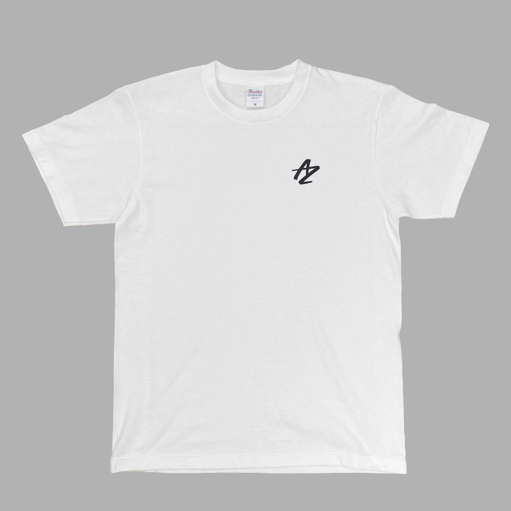 AZロゴTシャツ(半袖) ホワイト – Anahazeti