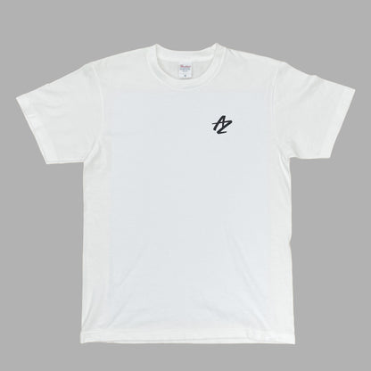 AZロゴTシャツ(半袖) ホワイト